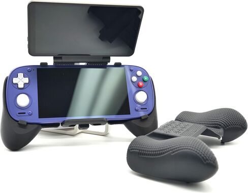 Felt Grip for Retroid Pocket 5 & G2 | Compatible with Retroid Dual Screen Add On Thick Comfort Grip Case with Felt Wrap Ergonomic RP 5 Handheld JCSFY (Thick Comfort Handles) in Kuwait