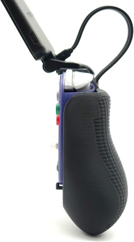 Felt Grip for Retroid Pocket 5 & G2 | Compatible with Retroid Dual Screen Add On Thick Comfort Grip Case with Felt Wrap Ergonomic RP 5 Handheld JCSFY (Thick Comfort Handles) in Kuwait