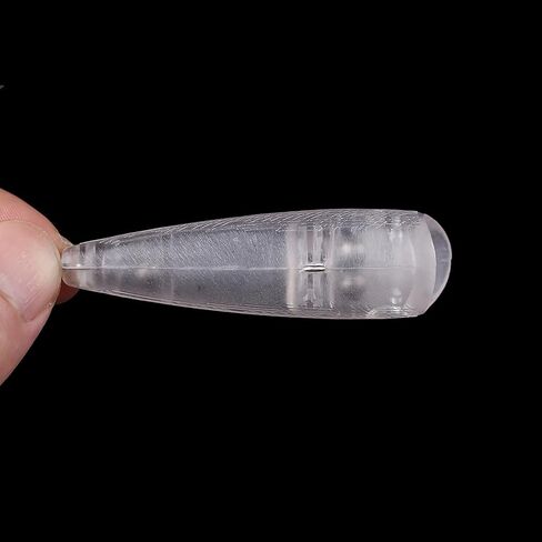 20PCS Unpainted Blanks Bait 2.56in/2.95in Topwater Rattle Popper DIY Handmade Artificial Fishing Lure Tackle in Kuwait