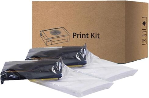 2pcs Ink Cartridge + 120pcs Printer Photo Paper. for use with Photo Booths in Kuwait