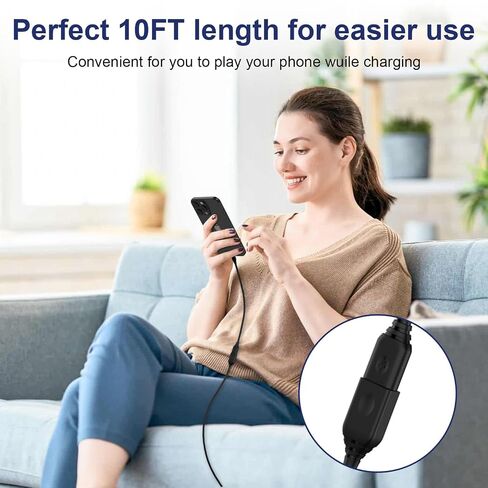 USB Extension Cable 10FT Long USB A Male to Female Extender Cord High-Speed in Kuwait