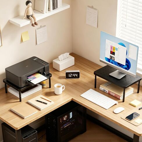 WALI Computer Monitor Stand for Desk, Adjustable Laptop Riser, up to 44 lbs in Kuwait