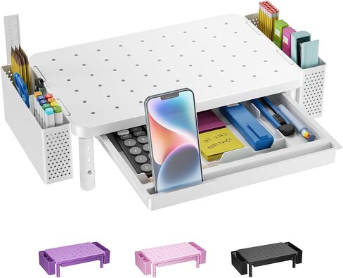 WALI Computer Monitor Stand for Desk, Adjustable Laptop Riser, up to 44 lbs in Kuwait