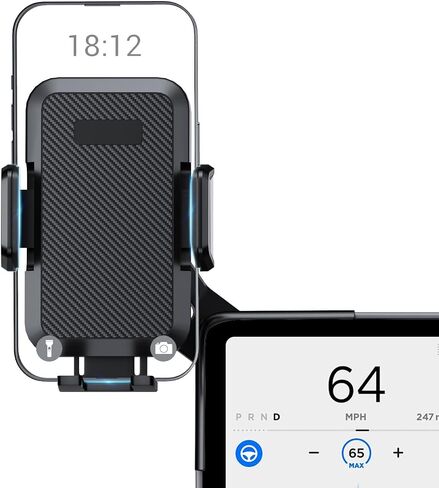 BASENOR Phone Mount for 2025 2026 Tesla Model Y Juniper/Model 3 Highland in Kuwait