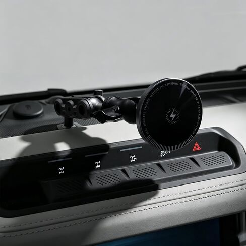 Car Phone Holder for Ford Bronco 2021-2026 2/4 Door MagSafe-Compatible Magnetic Wireless Charging Mount for Ford Bronco Phone Mount Bronco Accessories (Not for Bronco Sport) in Kuwait