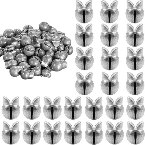 100Pcs Split Shot Fishing Weights Sinkers Open Mouth Design Weight in Kuwait