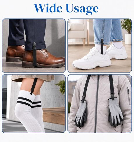 4 Pcs Pant Leg Straps, Elastic Straps with Clips for Cowboy Boots in Kuwait