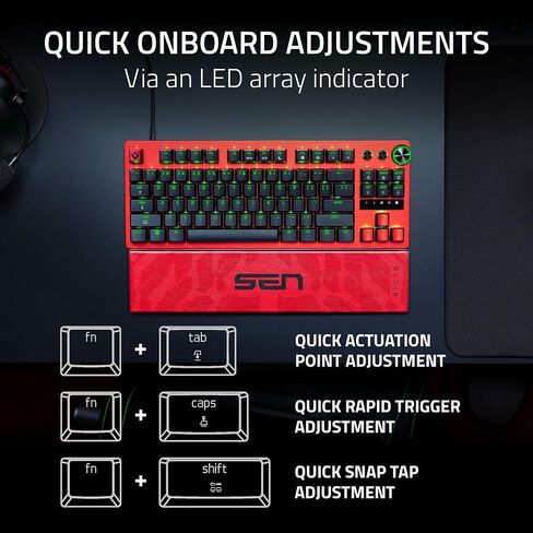 Razer Huntsman V3 Pro TKL 8KHz Esports Gaming Keyboard, Sentinels Edition in Kuwait