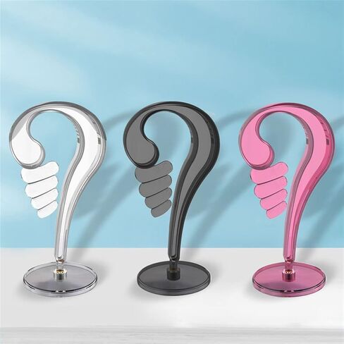 Headphone Holder Universal Headphones Stand Holder Detachable Desktop Headset Display Bracket Headphone Hanger with Thickened Base Gaming Headset Accessories Headset Stand (Color : Black) in Kuwait