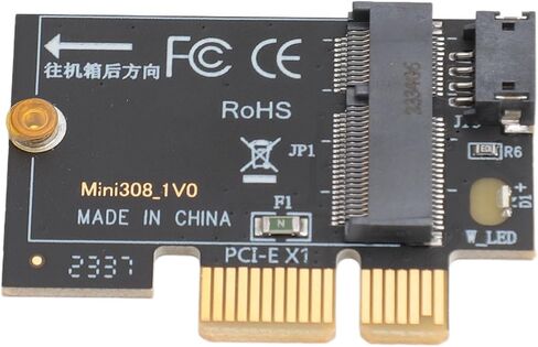 M.2 NGFF Key B M to PCIe X1 Adapter Card, .2 to PCI Adapter for Desktop Computer, SSD Expansion Card in Kuwait