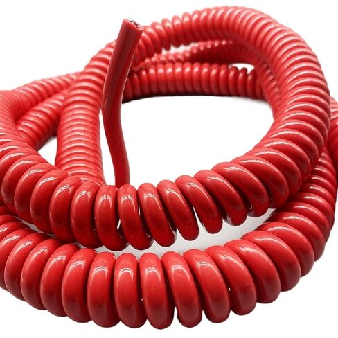Large Machine Equipment Spring Curve Wire Automobile Sensor Cable(Stretch 6 Meter) in Kuwait