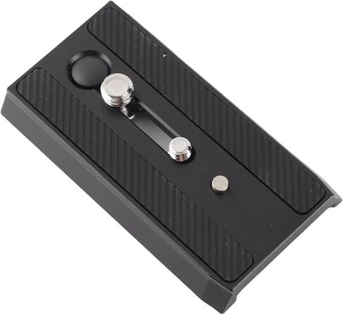 Fabater Arrow Storage Case Plate for 501HDV 503HDV 701HDV – Camera Tripod Mounting Plate with 1/4in & 3/8in Screws, Aluminum Alloy, Antislip Design in Kuwait