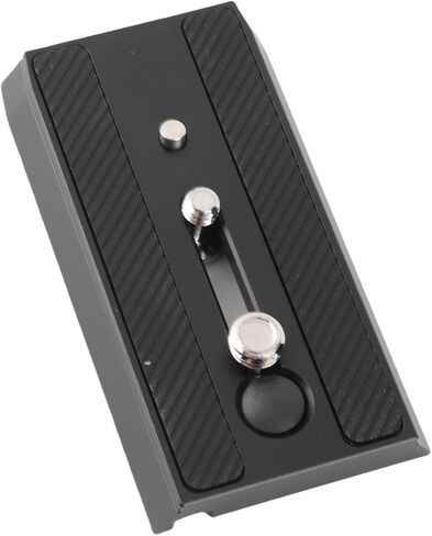 Fabater Arrow Storage Case Plate for 501HDV 503HDV 701HDV – Camera Tripod Mounting Plate with 1/4in & 3/8in Screws, Aluminum Alloy, Antislip Design in Kuwait