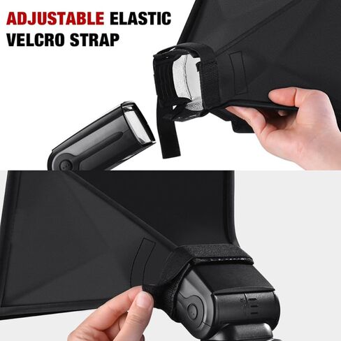 Flash Softbox 33x20cm Carbon Fiber Portable Light Cover for Camera in Kuwait