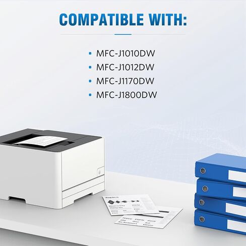 LC401XL Black LC401 Ink Cartridges Compatible for Brother LC401XLBK 2-Pack in Kuwait