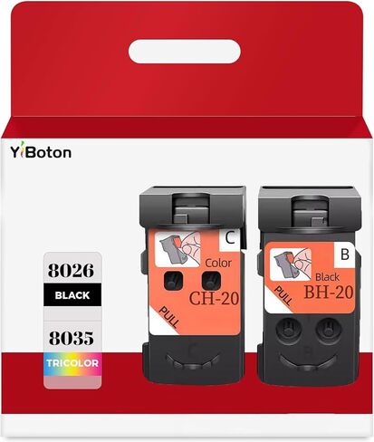 BH-20 CH-20 Printhead Replacement for Canon G7020 G6020 G5020 G1220 G1230 G2260 G2270 G3260 G3262 G3270 and G4270 MegaTank All-in-one Printer Head Ink cartridges 8026 8035 Set Combo Pack in Kuwait