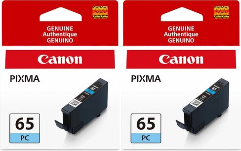 Canon CLI-65 Genuine Photo Cyan Ink Tank, Compatible with PIXMA PRO-200, and PIXMA PRO-200S Printers in Saudi Arabia