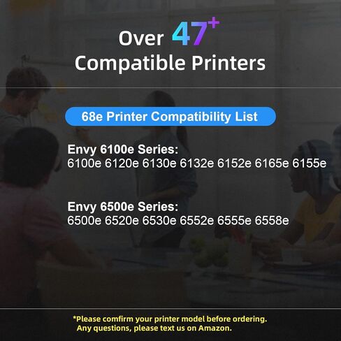 68XL Replacement for 68 68xl Black Ink Cartridges for HP Printers in Kuwait