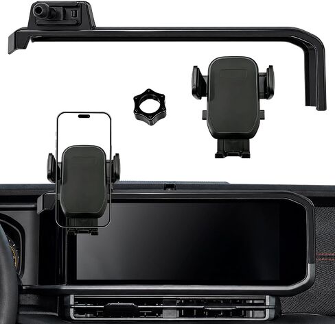 Car Phone Holder for 2024 2025 2026 Jeep Wrangler/4X4/ Jeep Gladiato in Kuwait