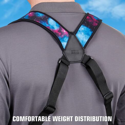 USA Gear Large Camera Sleeve (Galaxy) + Chest Harness Strap (Galaxy) - Bundle in Kuwait
