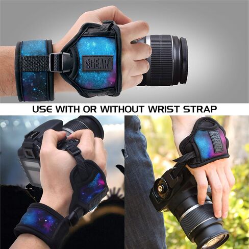 USA Gear Large Camera Sleeve (Galaxy) + Camera Hand Strap (Galaxy) - Bundle in Kuwait