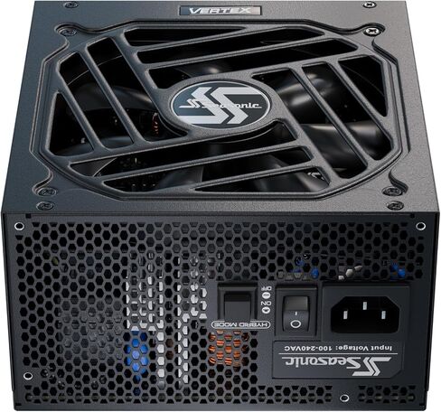 Seasonic Vertex GX-850-850W - 80+ Gold - ATX 3.0 & PCIe 5.0 Ready - Fully Modular - Premium Japanese Capacitors - 12 Year Warranty - Nvidia RTX 40/50 & AMD GPU Compatible in Kuwait