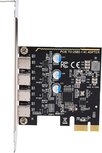 PCIe to 4 Port Type C Expansion Card, 5Gbps USB 3.2 in Kuwait