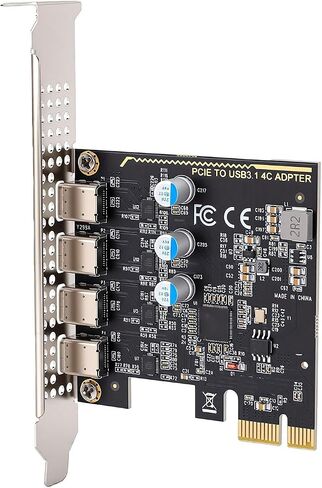 PCIe to 4 Port Type C Expansion Card, 5Gbps USB 3.2 in Kuwait