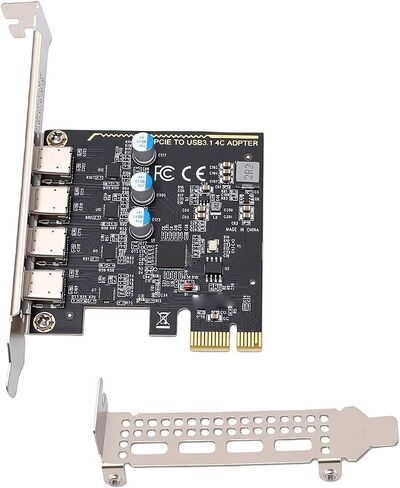 PCIe to 4 Port Type C Expansion Card, 5Gbps USB 3.2 in Kuwait