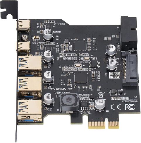 PCIe to USB 3.2 Card with 5 Ports in Kuwait