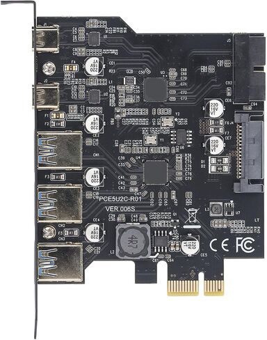 PCIe to USB 3.2 Card with 5 Ports in Kuwait