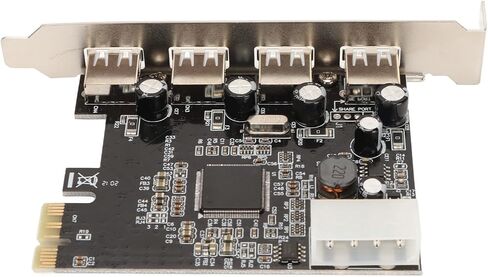 PCIe USB 2.0 Expansion Card with 4 Ports in Kuwait