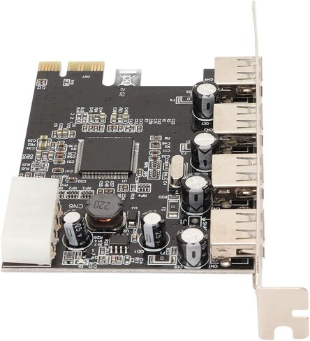 PCIe USB 2.0 Expansion Card with 4 Ports in Kuwait