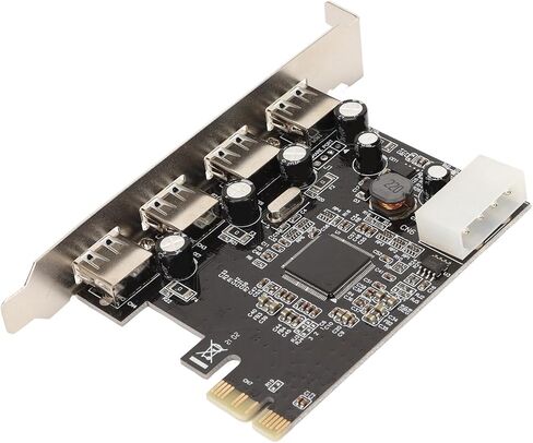 PCIe USB 2.0 Expansion Card with 4 Ports in Kuwait