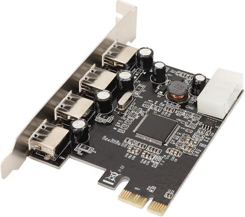 PCIe USB 2.0 Expansion Card with 4 Ports in Kuwait