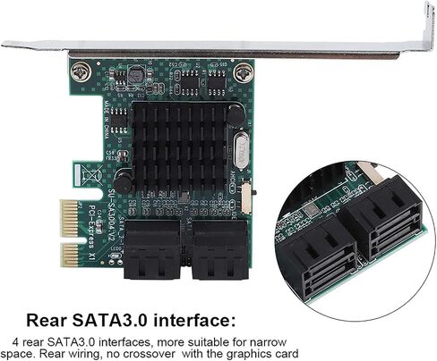 Luocute Pcie to 3.0 Expansion Card, 4-Port with Rear in Kuwait
