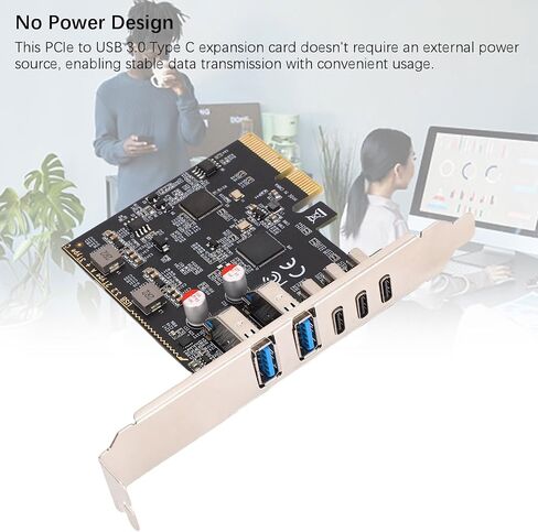 PCIE USB 3.0 Card, 10Gbps PCI Express to USB Type C Expansion Card in Kuwait