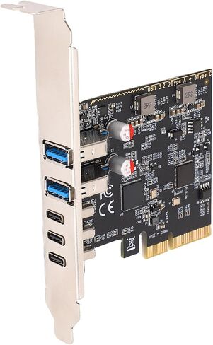 PCIE USB 3.0 Card, 10Gbps PCI Express to USB Type C Expansion Card in Kuwait