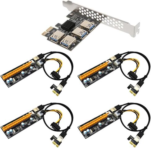 Pci-e Extender 4-Port ABS Plug-in Board for Stable Expansion in Kuwait