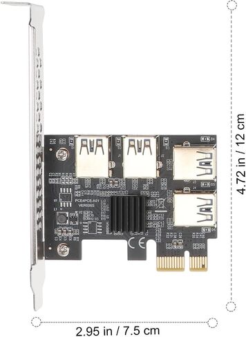 Pci-e Extender 4-Port ABS Plug-in Board for Stable Expansion in Kuwait