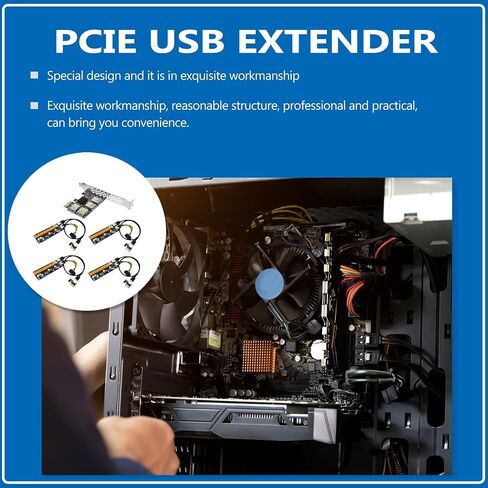 Pci-e Extender 4-Port ABS Plug-in Board for Stable Expansion in Kuwait