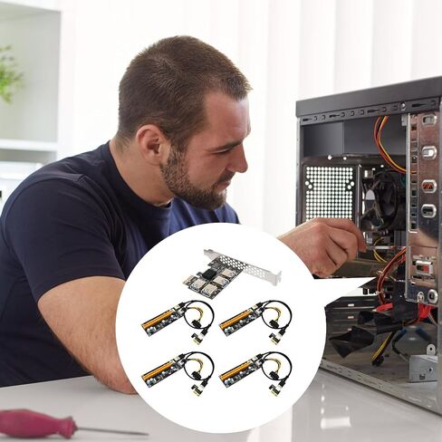 Pci-e Extender 4-Port ABS Plug-in Board for Stable Expansion in Kuwait