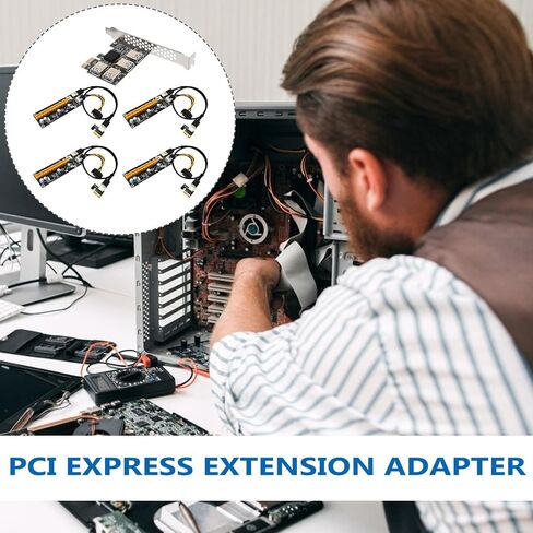 Pci-e Extender 4-Port ABS Plug-in Board for Stable Expansion in Kuwait