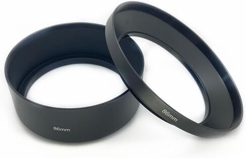 86mm Camera Lens Hood Wide Angle Standard Telephoto for Canon for Nikon DSLR 86 mm Excellent(Wide Angle) in Kuwait