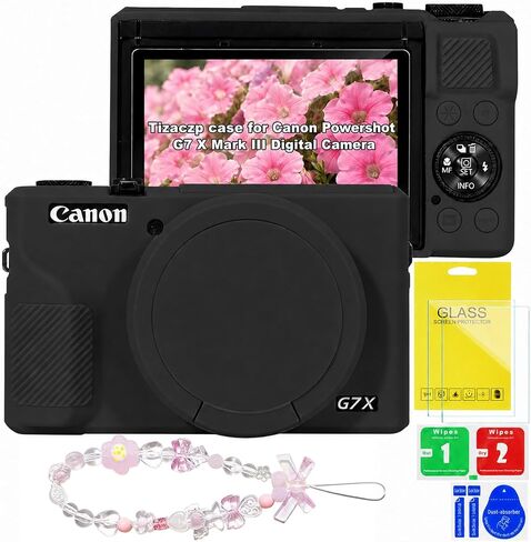 Silicone Camera Case for Canon G7X Mark III in Saudi Arabia