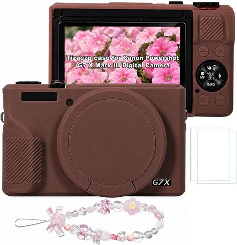 Silicone Camera Case for Canon G7X Mark III in Saudi Arabia