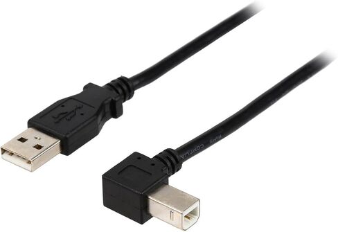 StarTech 2m USB 2.0 USB-A to Right Angle USB-B Cable - M/M (USBAB2MR) in Saudi Arabia