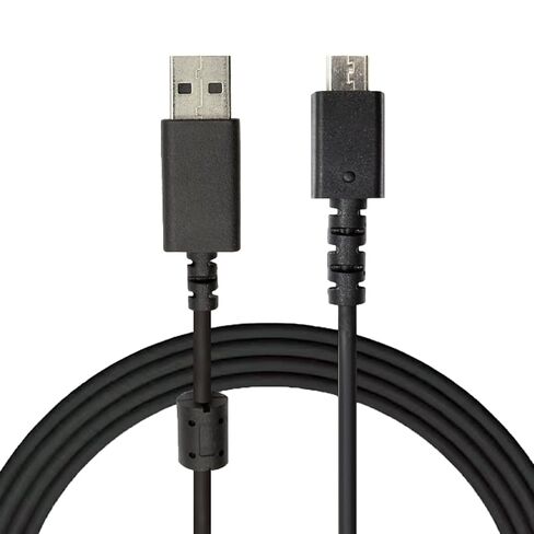 USB Charging Cable (6 feet), Braided Nylon, Replacement for Logitech G502 Lightspeed Wireless Gaming Mouse / G915 RGB TKL Wireless Keyboard, USB to Micro in Saudi Arabia