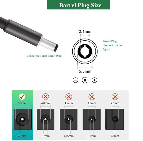 USB C to DC 【5.5mm x 2.1mm Barrel Plug】 Power Cable in Saudi Arabia