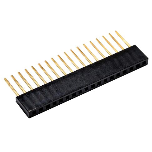 20Pcs 1x20P Long Female Pin Header 2.54mm 11mm Needle in Kuwait